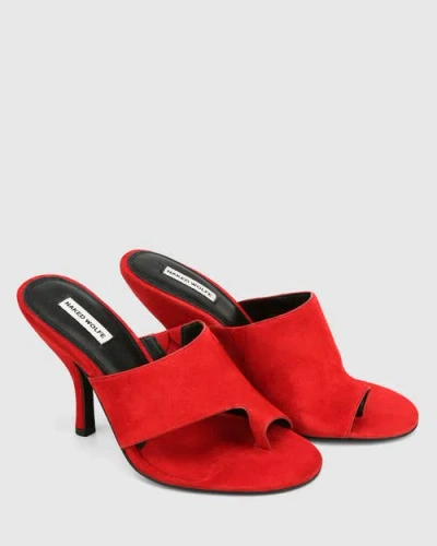 Naked Wolfe Maxime Heels In Red