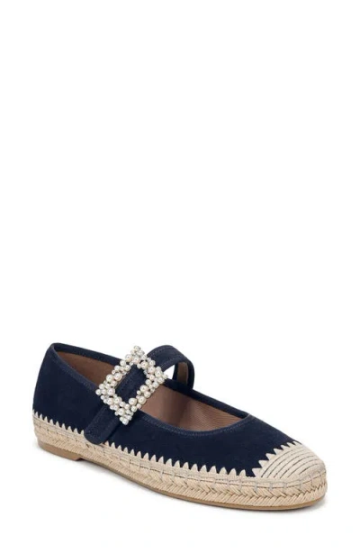 Naturalizer Java Mary Jane Espadrille Flat In Blue