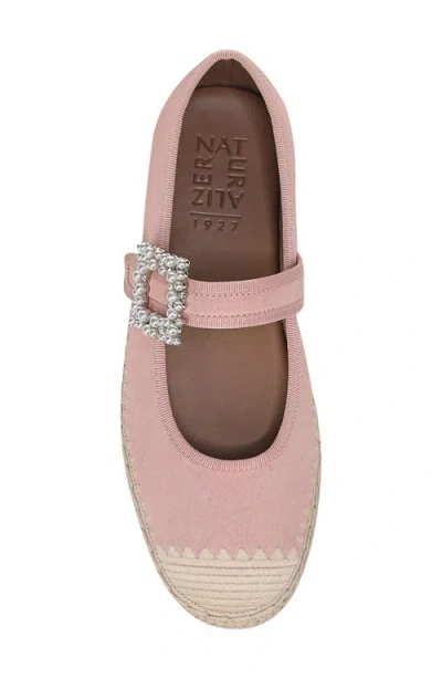 Naturalizer Java Mary Jane Espadrille Flat In Brown