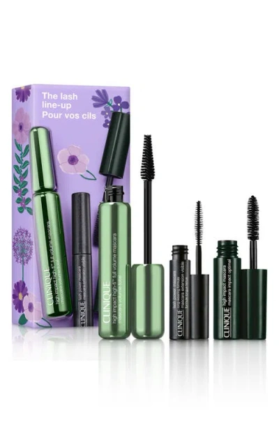 Clinique 3-pc. Lash Lineup Mascara Gift Set In Transparent