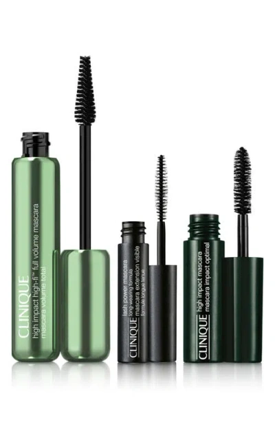 Clinique 3-pc. Lash Lineup Mascara Gift Set In Transparent