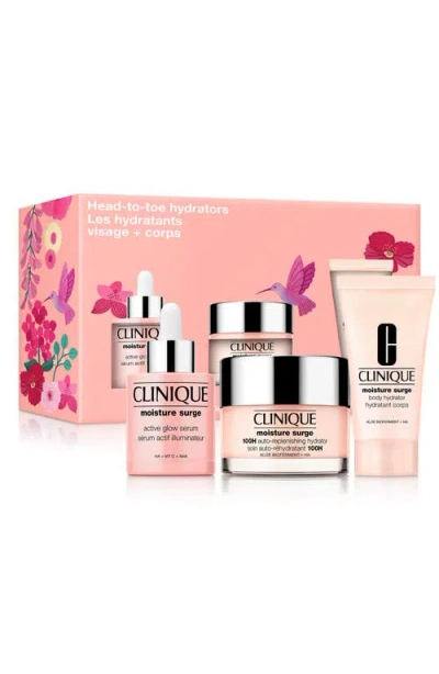 Clinique 3-pc. Head-to-toe Hydrator Skincare Gift Set In Transparent
