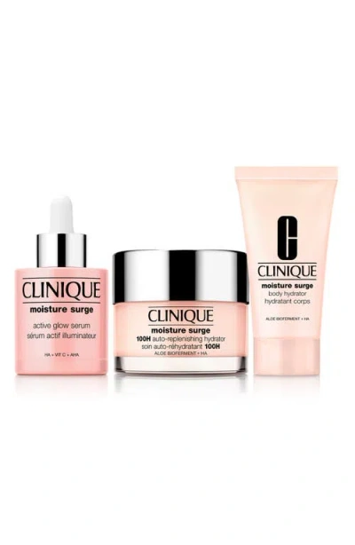 Clinique 3-pc. Head-to-toe Hydrator Skincare Gift Set In Transparent