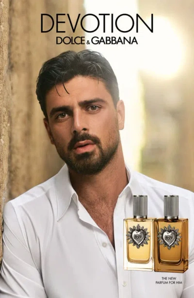 Dolce & Gabbana Devotion For Men Parfum Gift Set In Transparent