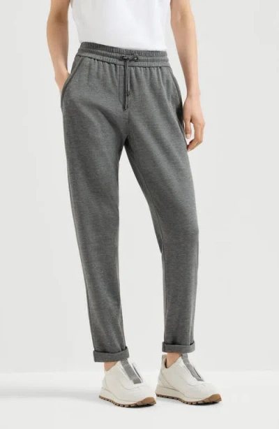 Brunello Cucinelli Interlock Trousers In Multi