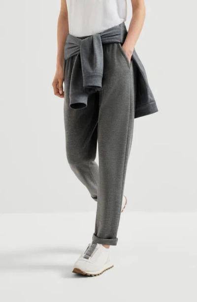 Brunello Cucinelli Interlock Trousers In Multi