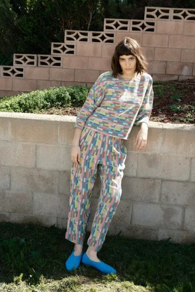 Ace & Jig Bailey Pull-on Barrel Pant In Multi