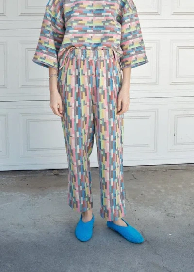 Ace & Jig Bailey Pull-on Barrel Pant In Multi