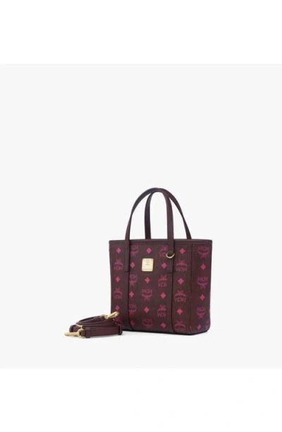 Mcm Toni Double-handle Shoulder Bag In Red