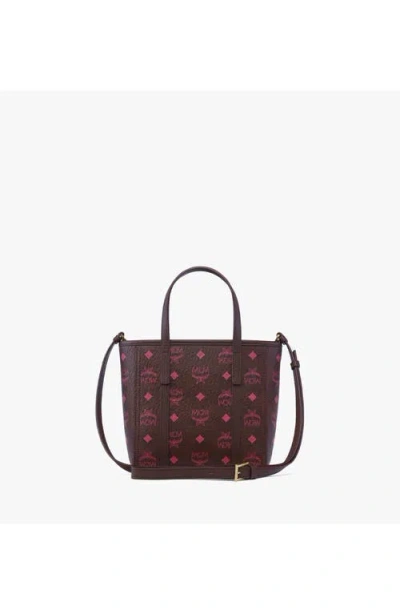 Mcm Toni Double-handle Shoulder Bag In Red