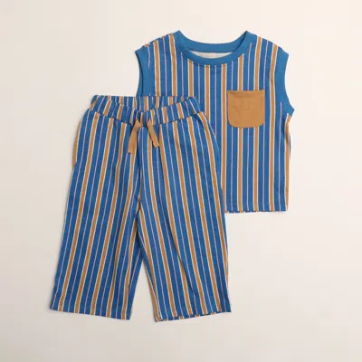 Winnie + Crew Jensen Set In Blue