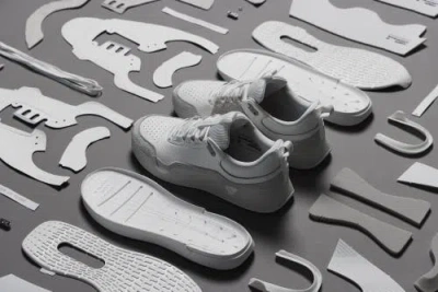 While On Earth™ Leather Trainer In White