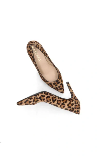 Mascaro Leopard Pointed Toe Pump In Multi