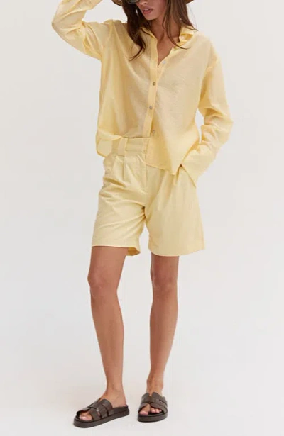 Crescent Tailored Trouser Shorts In Multi