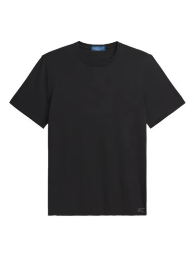 Robert Talbott Dylan Tee In Black