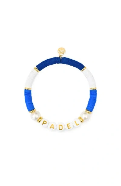 Bits & Bows Bracelet In Blue