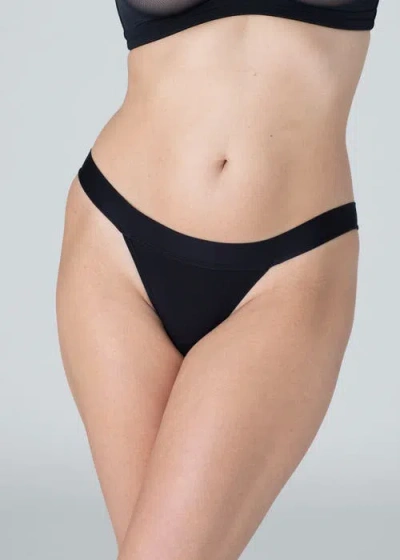 Cuup The Cheeky Bikini Modal In Black