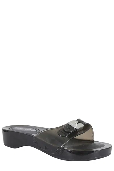 Melissa X Scholl Pescura Platform Slide Sandal In Black