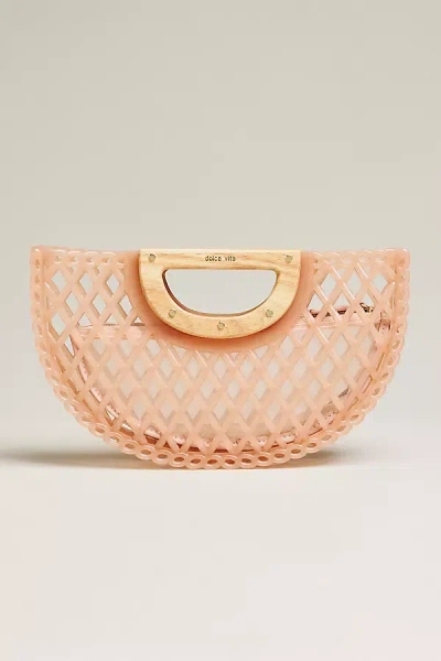 Dolce Vita Solandra Jelly Clutch In Pink | ModeSens