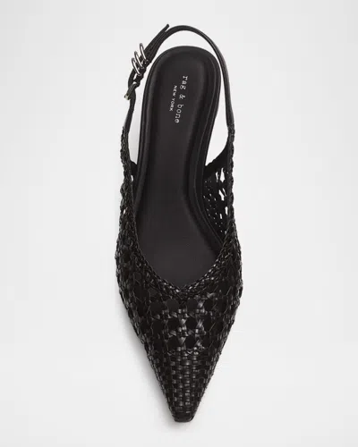 Rag & Bone Brynn Slingback Heel In Black