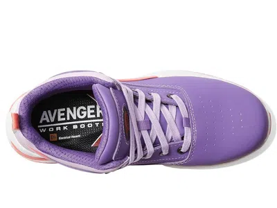 Avenger Work Boots Reaction In Purple