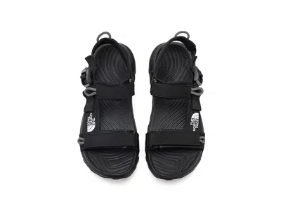 The North Face Explore Adjustable Strap Sandal In Black