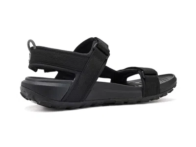 The North Face Explore Adjustable Strap Sandal In Black