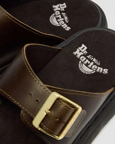 Dr. Martens Josef Two Strap Leather Sandals In Multi