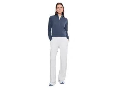 Travismathew Cloud Half Zip Pullover In Blue