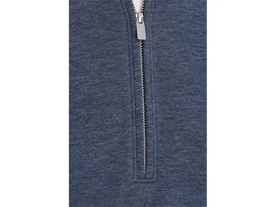 Travismathew Cloud Half Zip Pullover In Blue