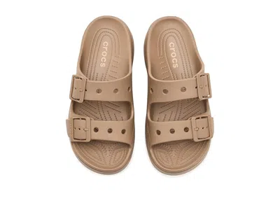 Crocs Saturday Metallic Buckle Sandals In Multi