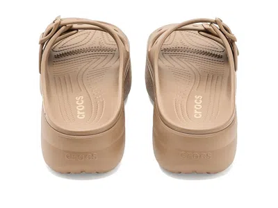 Crocs Saturday Metallic Buckle Sandals In Multi