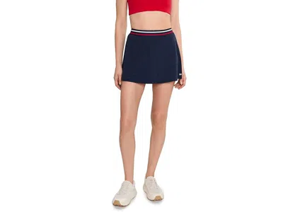 Splits59 Kaia Active Rib Skort Heather Indigo In Blue