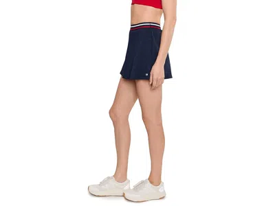 Splits59 Kaia Active Rib Skort Heather Indigo In Blue