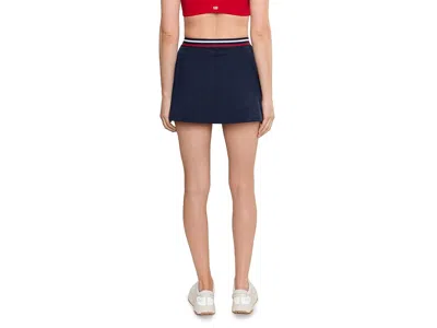 Splits59 Kaia Active Rib Skort Heather Indigo In Blue