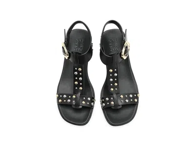 Naturalizer Wide Width Brandy Stud Sandal In Black