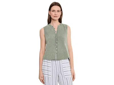 Splendid Ava Gauze Button Tank Top In Multi