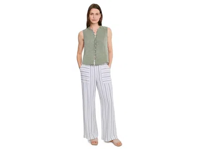 Splendid Ava Gauze Button Tank Top In Multi