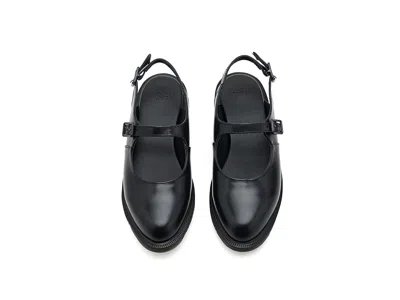 Dr. Martens Madaline Slingback Mary Jane Buckle Leather Sandals In Multi