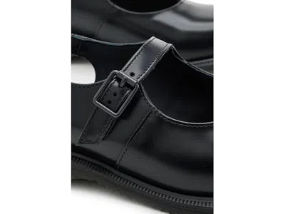 Dr. Martens Madaline Slingback Mary Jane Buckle Leather Sandals In Multi