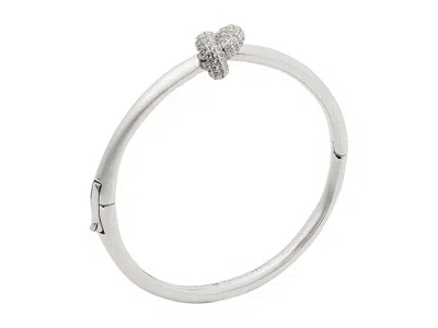 Kate Spade Sailor's Knot Pave Hinge Bangle In Pattern