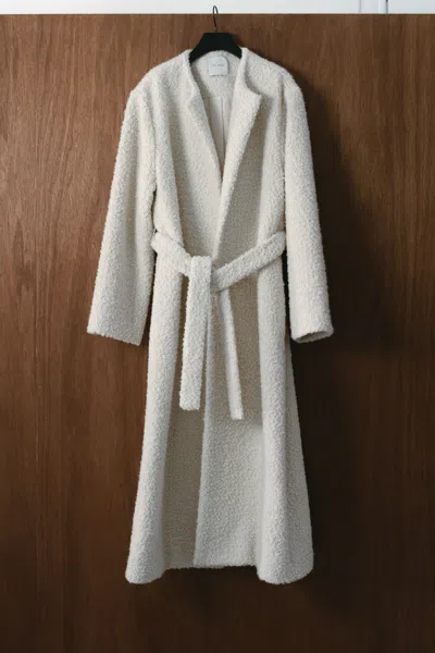 St Agni Teddy Coat In Sand