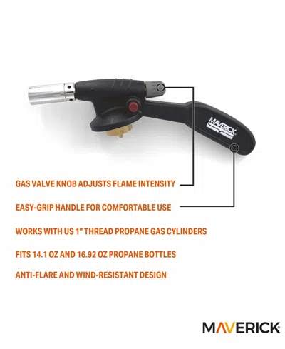 Maverick Handheld Propane Barbeque Torch In Black