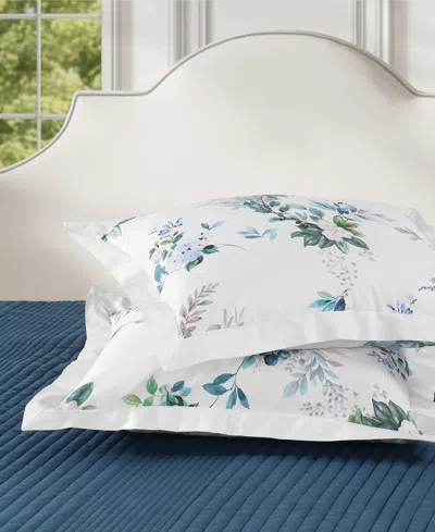 Piper & Wright Piper Wright Meadow Cotton Floral Comforter Sets In White