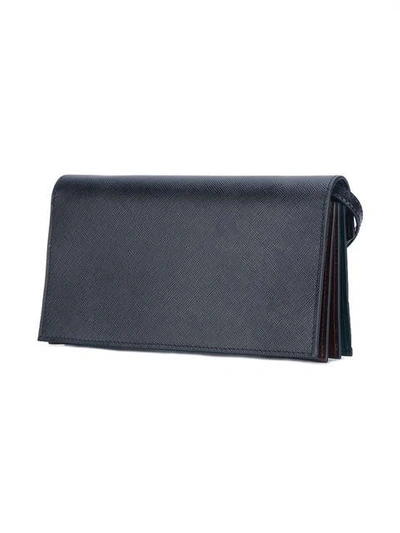 Shop Marni Trunk Wallet Crossbody Bag - Black