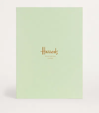 Harrods Leather A5 Notebook In Neutral