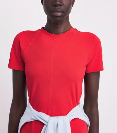 Me+em Bias Cut Am-pm Maxi Dress Rose Petal Red