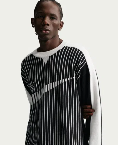 Nike Jersey Sweater In Black