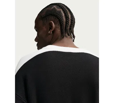 Nike Jersey Sweater In Black