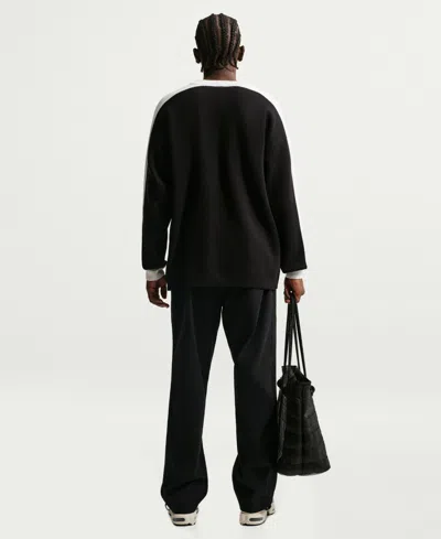 Nike Jersey Sweater In Black